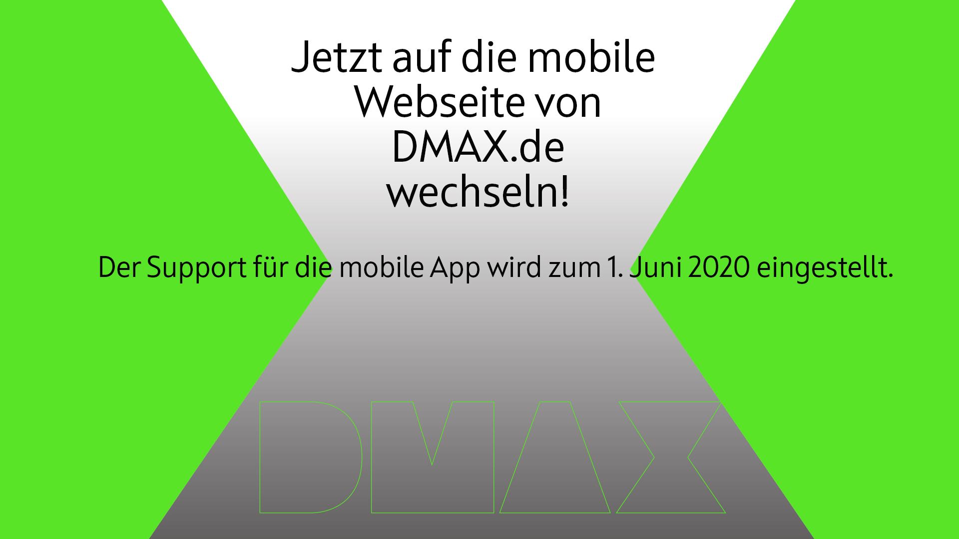 DMAX auf Deinem Homescreen