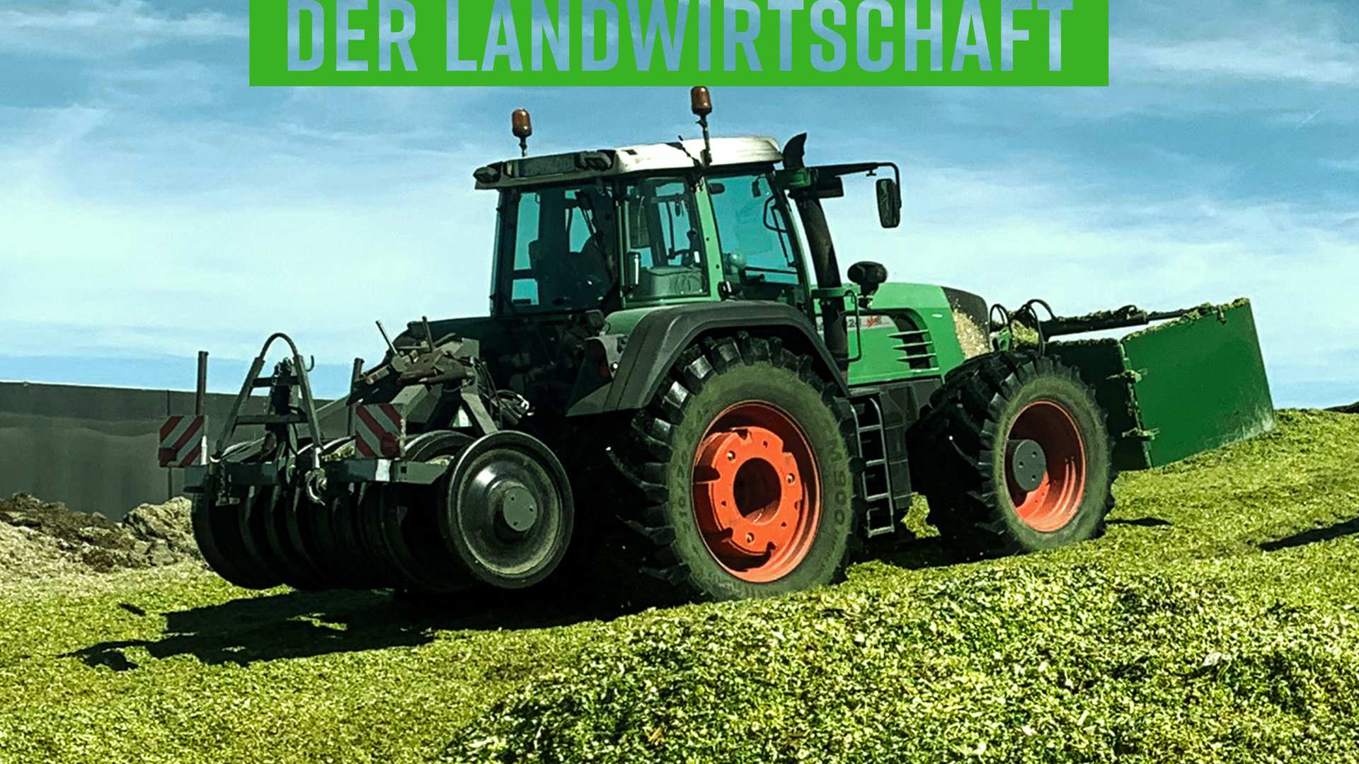 Traktor auf Anhänger abenteuerlich gesichert - Oberhessen-Live