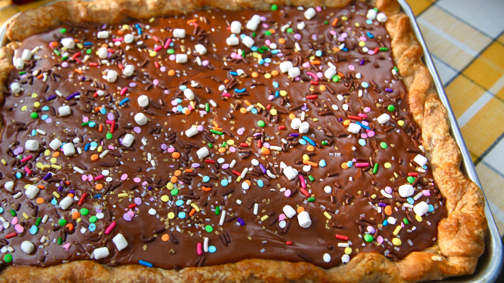 Mollys Foodblog Marshmallow Kuchen Hgtv