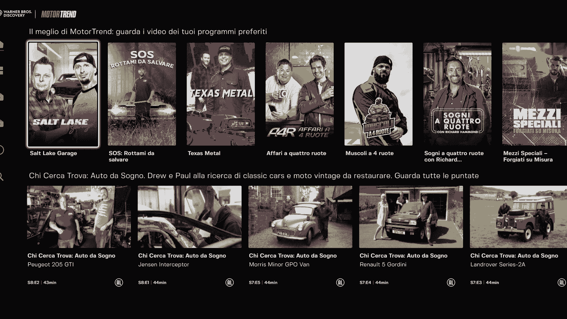MotorTrend in TV: decidi tu cosa guardare grazie all'HbbTV