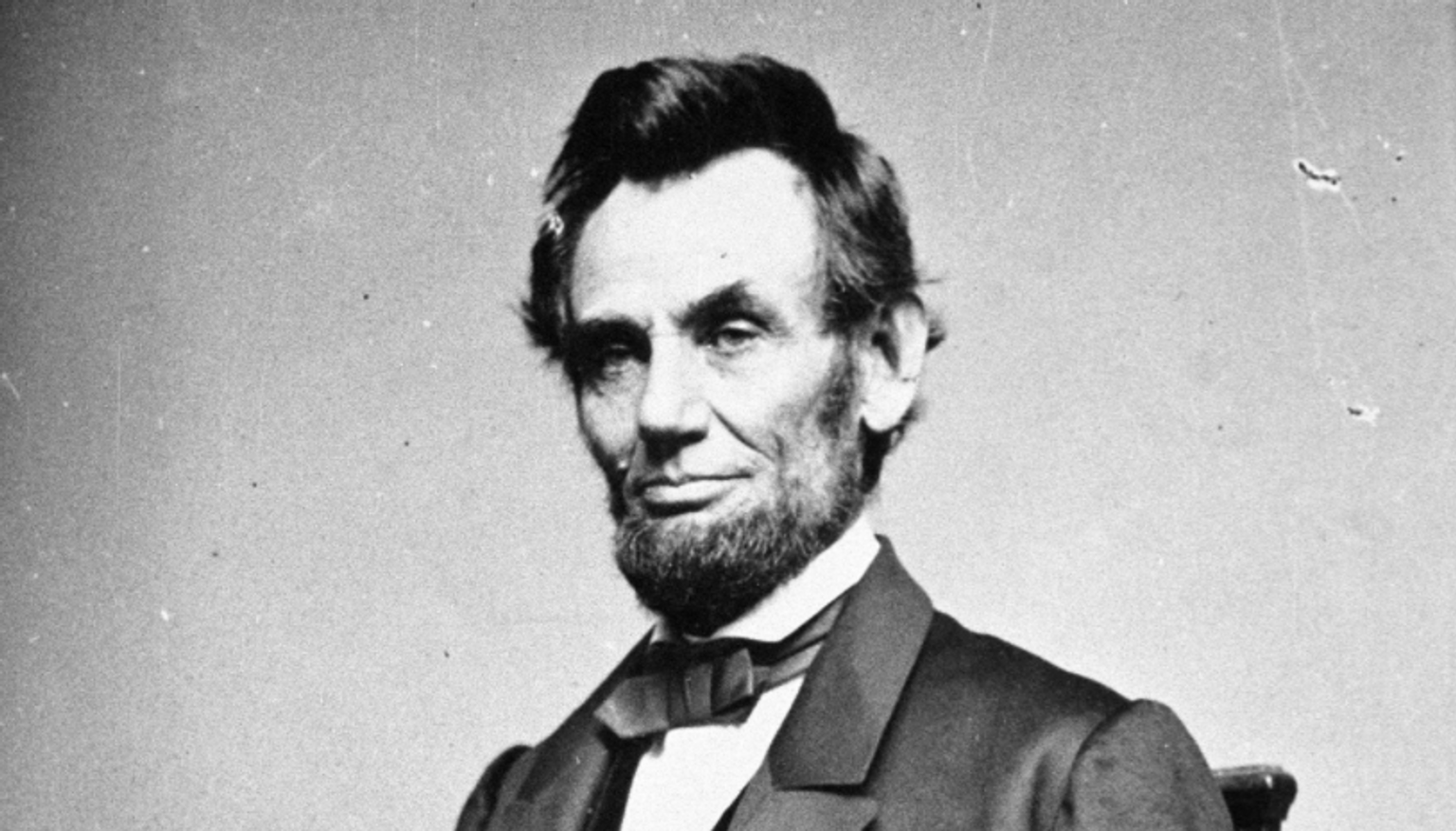 Foto reale di Abraham Lincoln